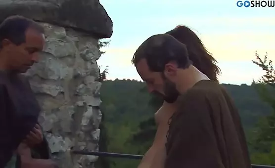 Explicit Orgies in the Castle Courtyard